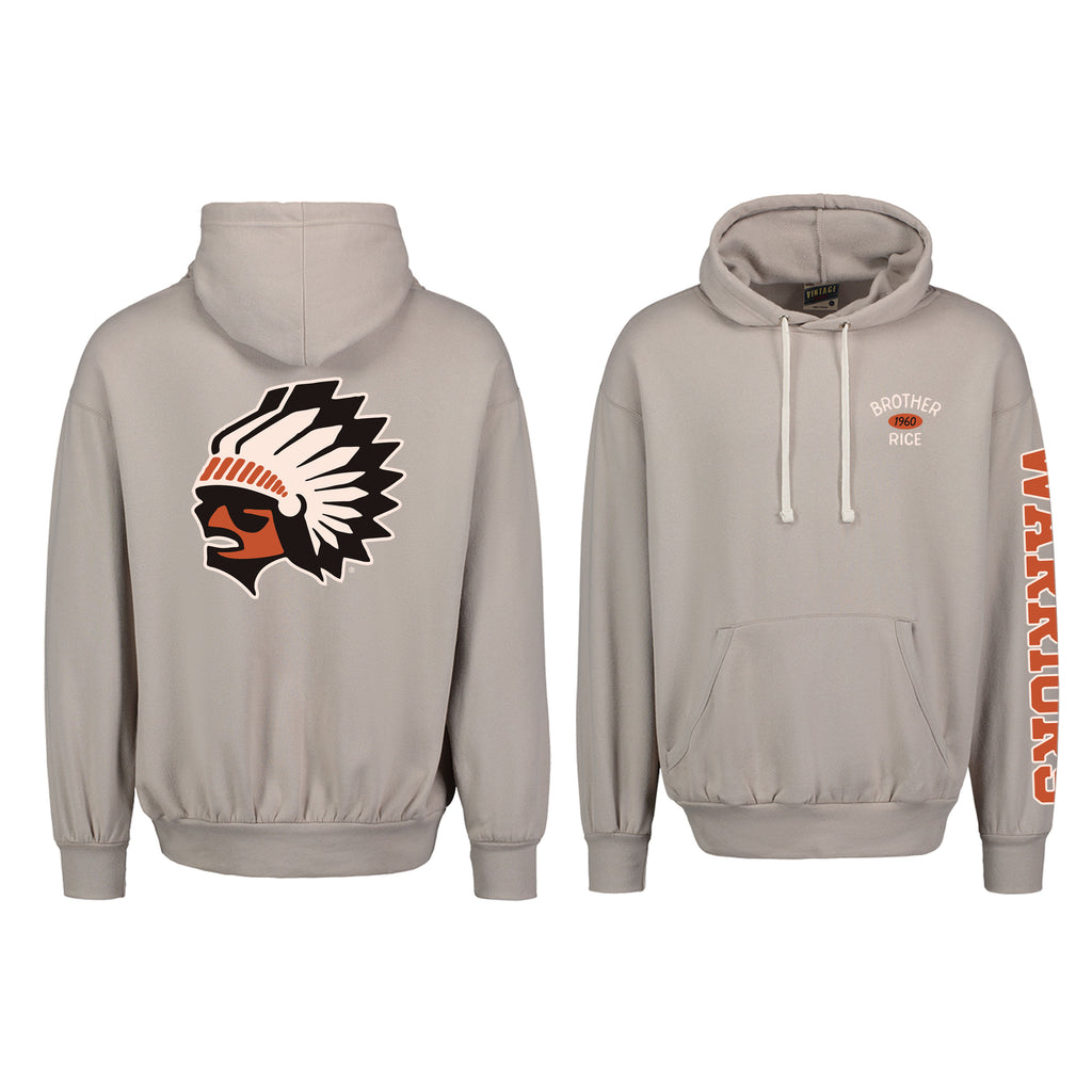 MVS Flocked Warrior Hoodie