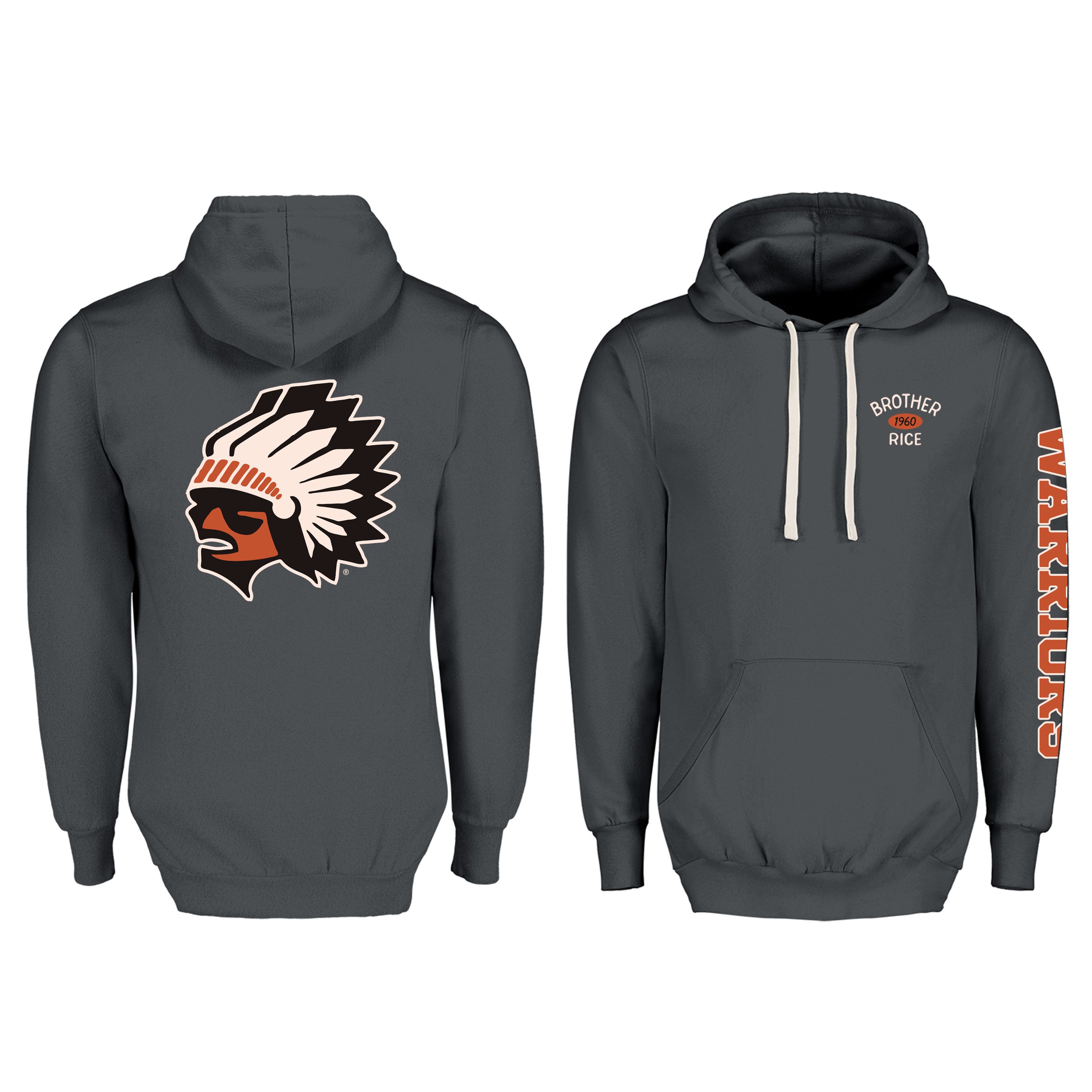 MVS Flocked Warrior Hoodie